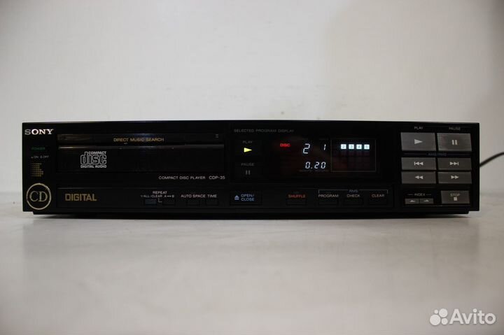 Sony CDP-35 CD-Плеер Japan