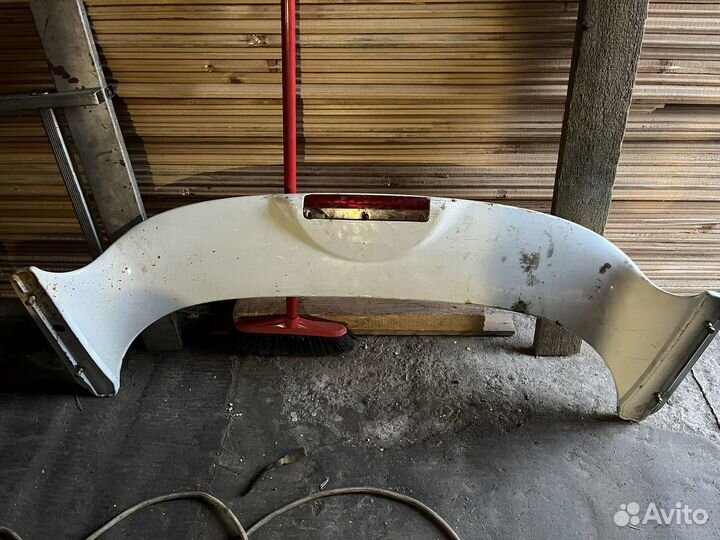 Спойлер на chevrolet lanos