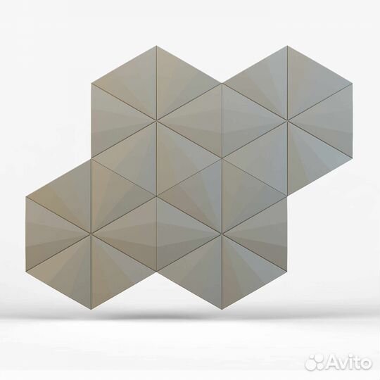 Гипсовая 3D панель 