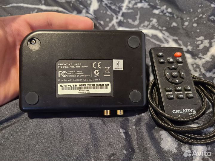 Внешняя звуковая карта SoundBlaster sb1095