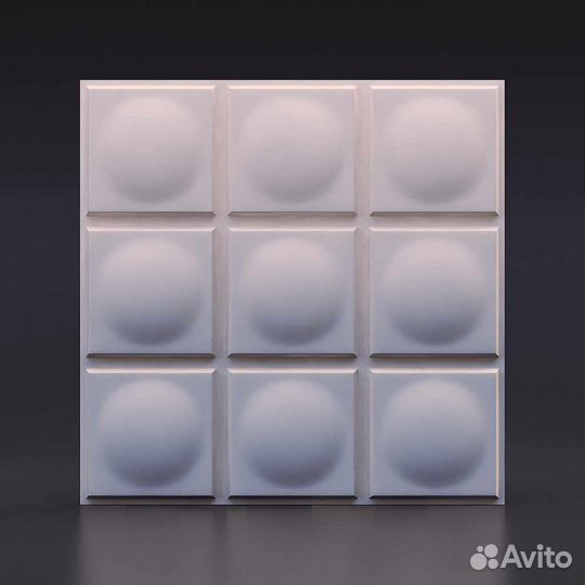 Гипсовая 3D панель 