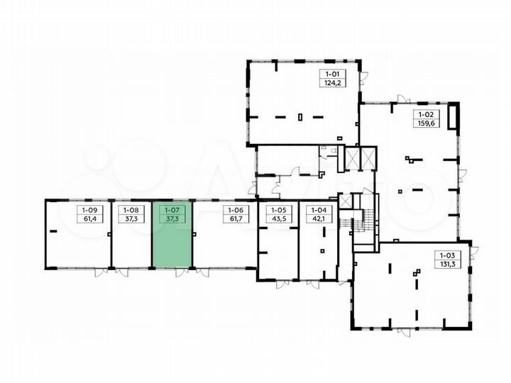 Сдам торговое помещение, 37.3 м²