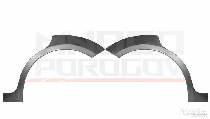 Арки задние Хонда Цивик 4D