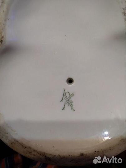 Статуэтка фарфоровая глухарь Германия 1937-1960гг