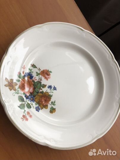 Тарелки плоские зик