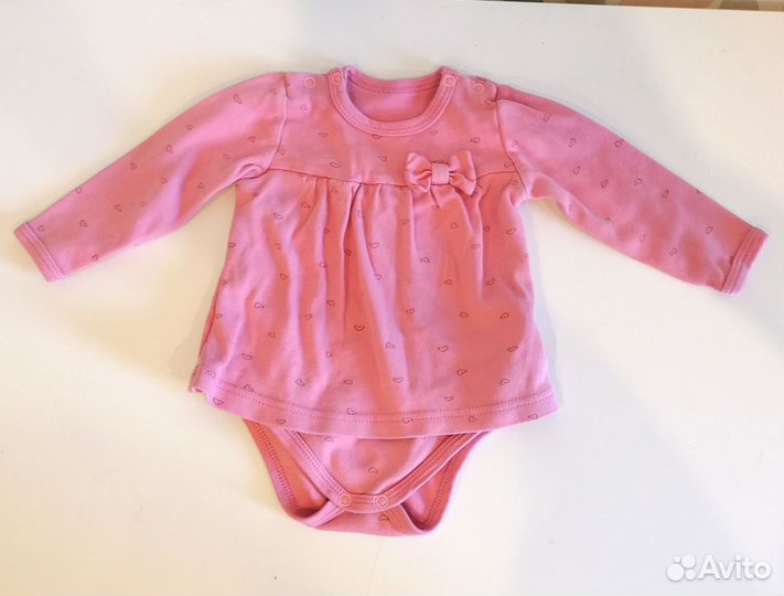 Платье, боди, комлект для девочки 68