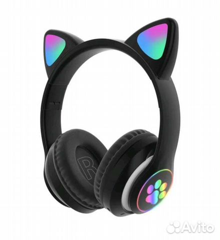 Наушники с ушками беспроводные новые