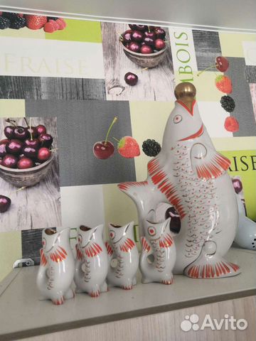 Коньячный фарфоровый набор 