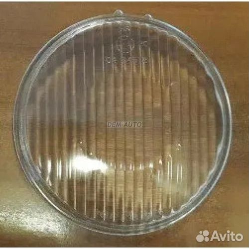 Стекло фары дальний свет BMW E34