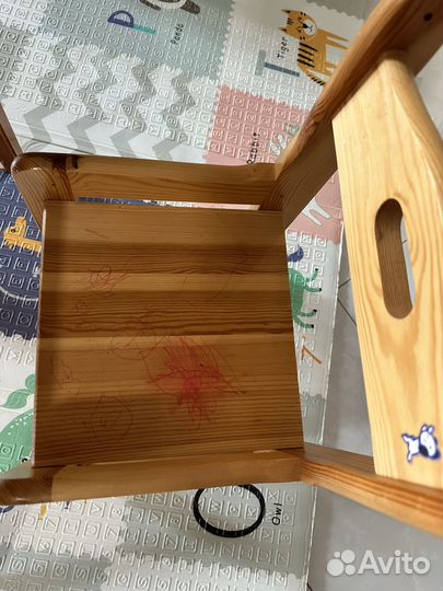 Стол и стул детские