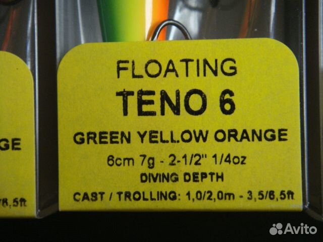 Salmo Teno 6F (6 см, 7 гр.)