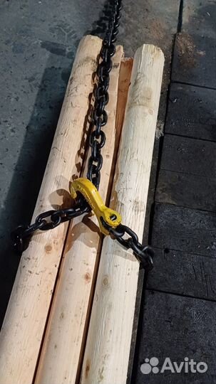 Цепной чокер, для захвата бревна