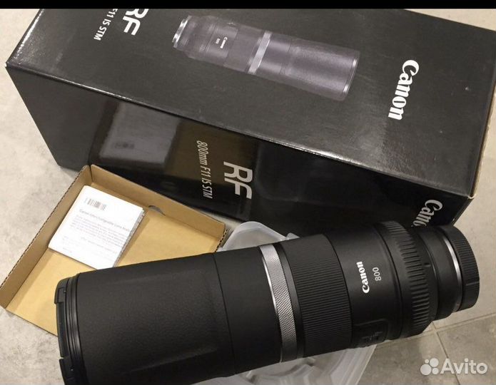 Canon RF 800 f11 IS STM, новый