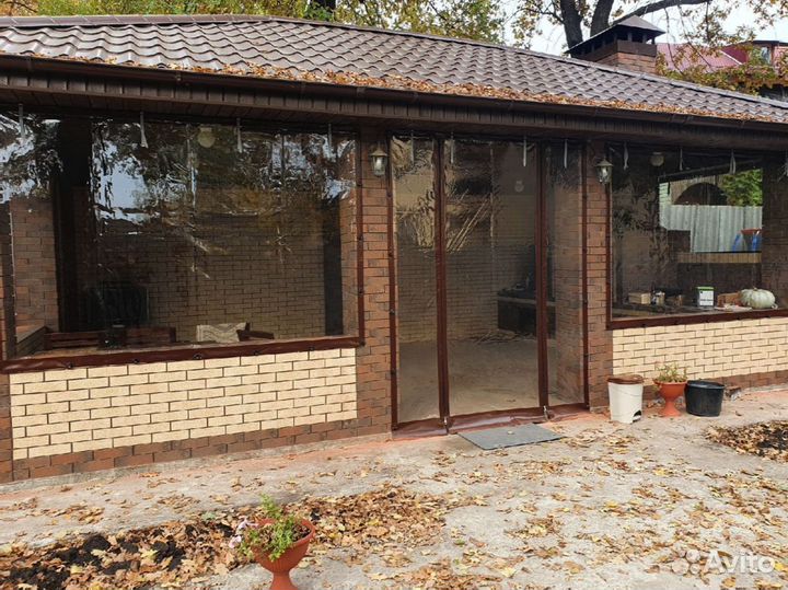 Мягкие окна для террас и беседок