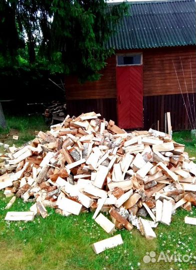 Дрова Береза навалом сухие в Выборге любого объема