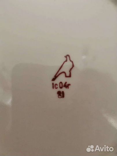 Тарелки Дулево СССР