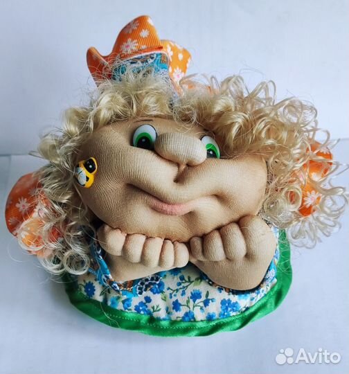 Кукла игольница попик