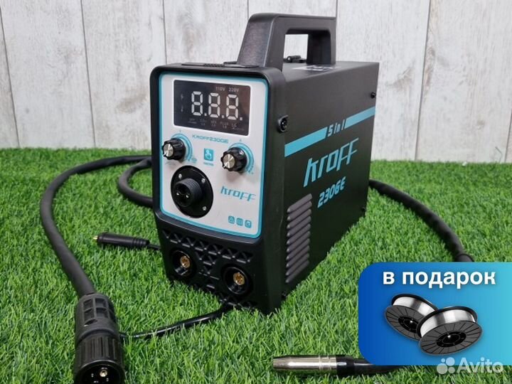 Полуавтомат Сварочный kroff 230GE с проволокой
