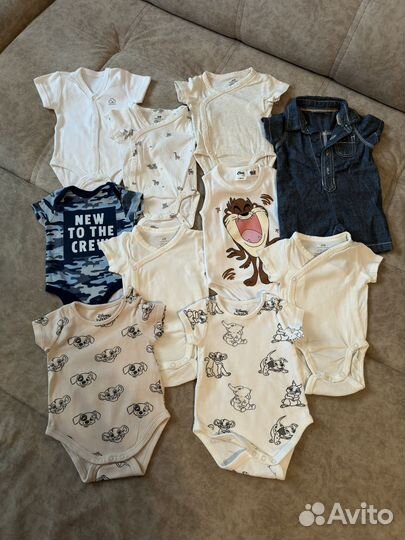 Пакет вещей на мальчика 50-56 рр