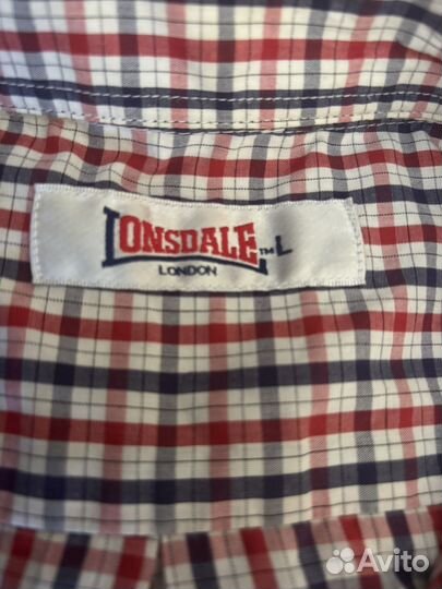 Винтажная рубашка Lonsdale
