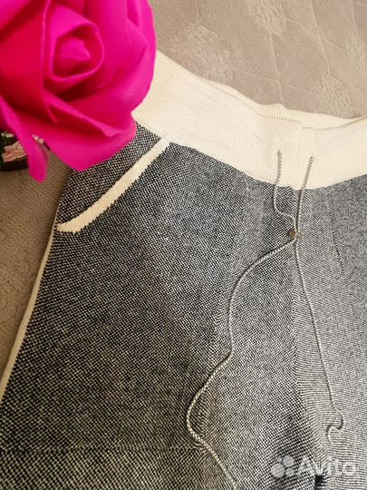 Костюм женский теплый трикотажный брючный