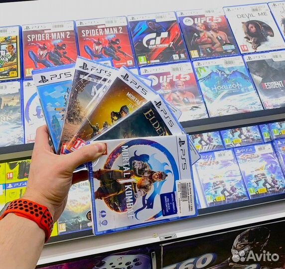Игры для приставки PS5 новые и Б/У
