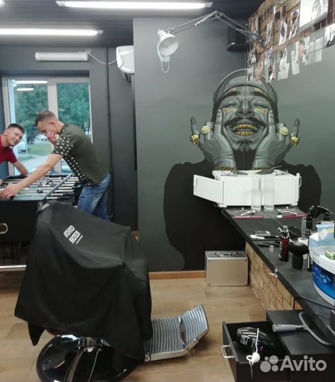 Художественная роспись стен, художник