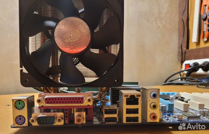 Материнская плата 2 ядра DDR3