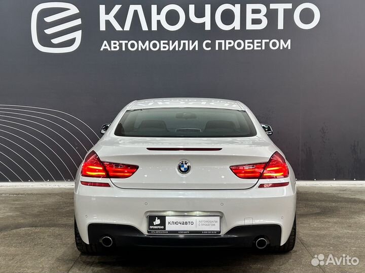 BMW 6 серия 3.0 AT, 2012, 156 700 км