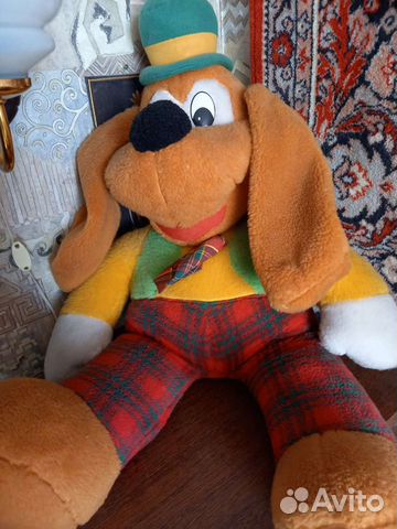 Собака мягкая игрушка состояние новое