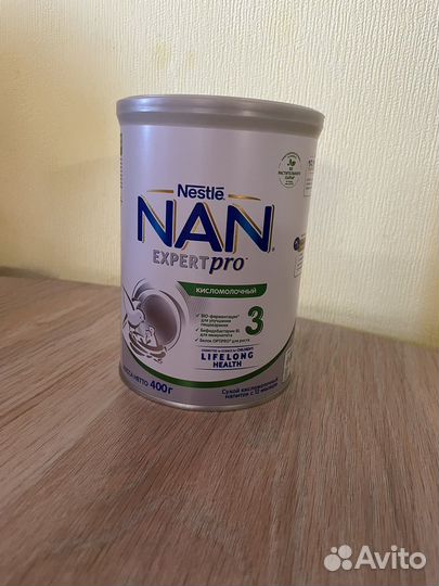 Смесь нан 3 (после 12 месяцев) Кисломолочная