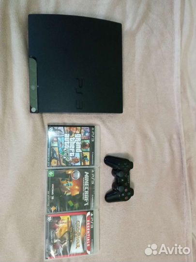Игровая приставка sony playstation 3 slim