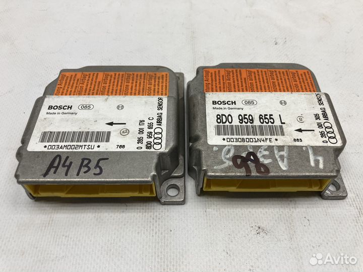 Блок управления Air Bag/SRS Audi A4 B5 8D0959655L