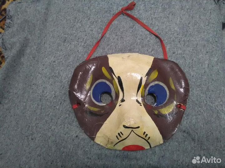 Маска Карнавальная Новогодняя ретро СССР