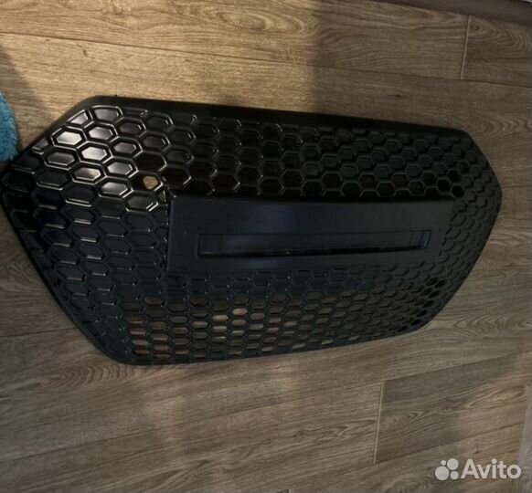 Решетка радиатора бампера тюнинг солярис