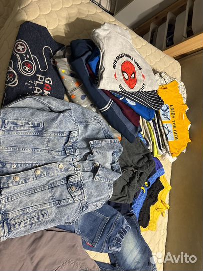 Вещи пакетом на мальчика 116