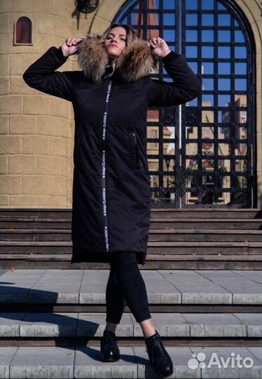 Куртка с мехом лисы