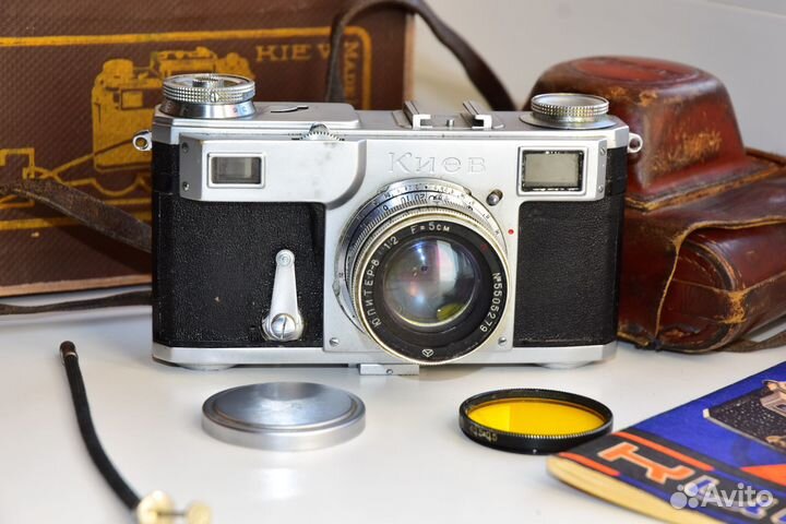 Киев-II 1955 года Советский пленочный фотоаппарат