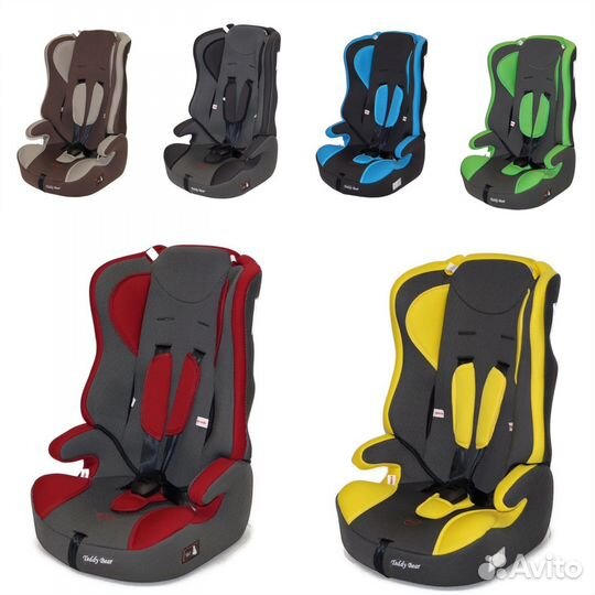 Детское автокресло Новое желтое кресло 9-36 кг