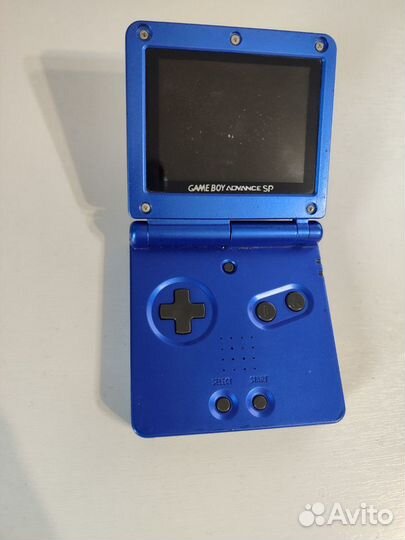 Game Boy Advance SP синий