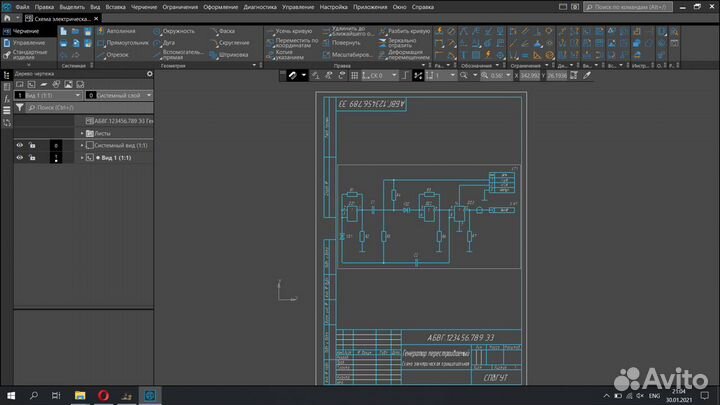 Чертежи схем в Altium Designer и Компас-3D