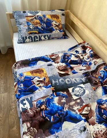 Новое Белье постельное (хоккей)