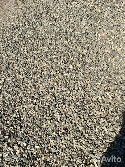 Щебень природный