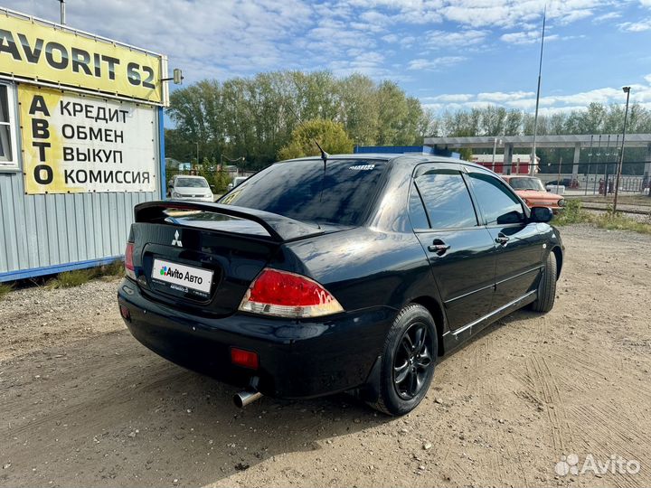 Mitsubishi Lancer 1.6 МТ, 2007, 233 000 км