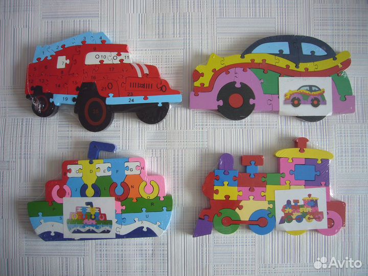 Новые деревянные игрушки малышам