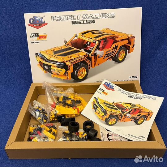 Набор Лего Lego машинка с двигателем гоночная