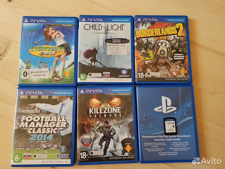 Игры PS Vita Child of light Borderlands 2 Killzone