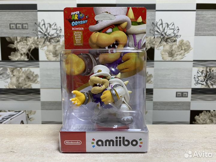 Amiibo Bowser Wedding (Новая,Европа Mario Odyssey)
