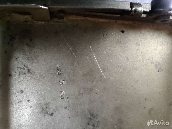 Портсигар серебряный СССР