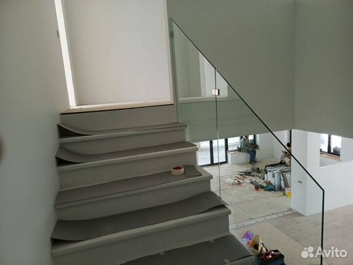 Перила Стеклянные ограждения